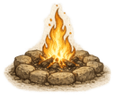 Growing flame — your dedication is becoming visible